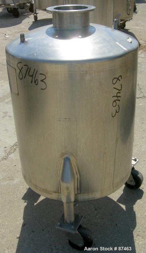 Used 60 Gallon Stainless Steel Will Flow Pressure Tank