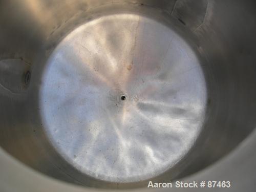 Used 60 Gallon Stainless Steel Will Flow Pressure Tank