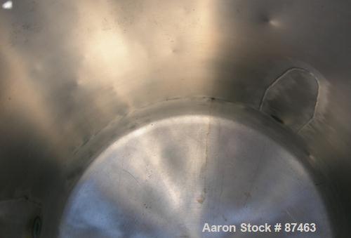 Used 60 Gallon Stainless Steel Will Flow Pressure Tank