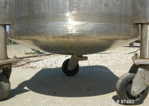 Used 60 Gallon Stainless Steel Will Flow Pressure Tank