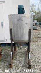 Used- Stainless Steel Tank, 175 gallon