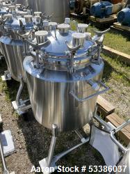  Stainless Steel 120 Liter / 31.7 Gallon Jacketed Tank, Stainless Steel, Vertical. Approximate 20" d...