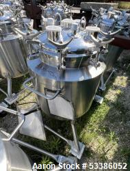 Stainless steel Vessel, Approximately 120 Liter/  30 Gallon.  With Agitation.  Used as Freeze/ Thaw ...