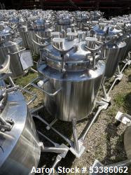 Stainless steel Vessel, Approximately 120 Liter/  30 Gallon.  With Agitation.  Used as Freeze/ Thaw ...