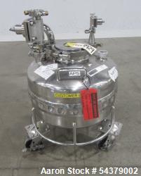 Used 10.57 Gallon / 40 Liter Product Can. Model C221756. Stainless steel.