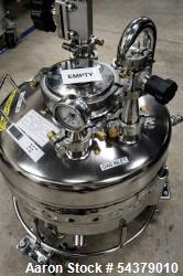 Used 10.57 Gallon / 40 Liter Product Can. Model C221756. Stainless steel.