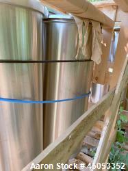 UNUSED- APV Crepaco 20 Gallon Single Wall Stainless Steel Tank. Has 2.5" sprayball with a 270 degree pattern at up to 40 gpm...