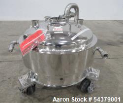 Used Alloy Products 8.7 Gallon Jacketed Product Can – 316L Stainless Steel Vesse