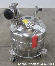 Alloy Products 31.8 Liter Stainless Steel Tank – Jacketed Process Vessel on Casters
