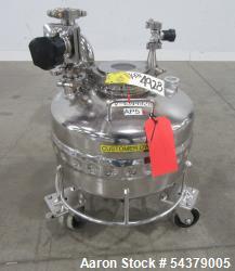 Buy Used 316L Jacketed Tank – 8.4 Gallon Alloy Products Pressure Vessel