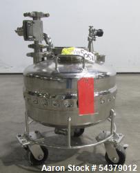 Used 31.8 Liter Stainless Steel Process Tank – Dual Jacket Pressure Vessel