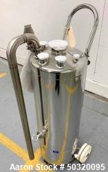 Used- Alloy Products Pressure Tank, Approximate 42 Liter, 316L Stainless Steel