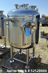 Unused- Criveller Company Jacketed Tank, Model 7.5BBL, Approximate 150 Gallons (567 Liter), 304 Stainless Steel, Vertical. A...