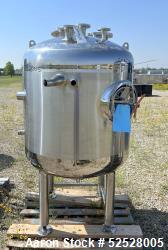 Unused- Criveller Company Jacketed Tank, Model 7.5BBL, Approximate 150 Gallons (567 Liter), 304 Stainless Steel, Vertical. A...