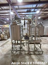 Used AB Process / JBT Mixing System | 200 Gallon Jacketed Skid-Mounted Mixer