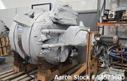Unused JBF 360 Gallon Stainless Steel Dual-Drive Jacketed Kettle, 316L stainless steel product contact, ASME U-stamped insul...