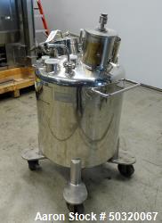 Used- Lee Industries Pressure Mix Tank, 200 Liter, Model 200 LDBT