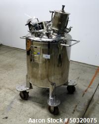 Used- Lee Industries Pressure Mix Tank, 200 Liter, Model 200 LDBT