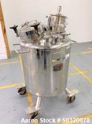 Used- Lee Industries Pressure Mix Tank, 200 Liter, Model 200 LDBT