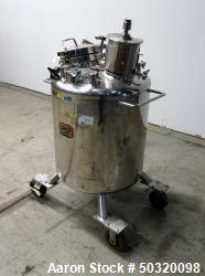 Used- Lee Industries Pressure Mix Tank, 250 Liter, Model 250 LDBT, Stainless Ste