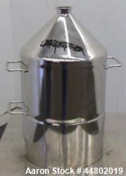 Used- 4 Gallon Stainless Steel Alloy Products Pressure Tank