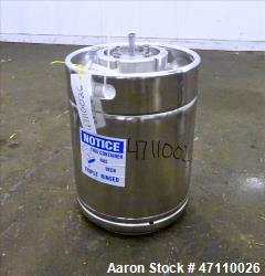 Used- Bolz Rutten Sterile Storage Systems Pressure Tank, 13.2 Gallon