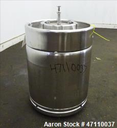 Used- Bolz Rutten Sterile Storage Systems Pressure Tank, 13.2 Gallon