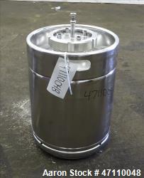 Used- Bolz Rutten Sterile Storage Systems Pressure Tank, 13.2 Gallon