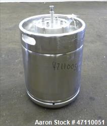 Used- Bolz Rutten Sterile Storage Systems Pressure Tank, 13.2 Gallon