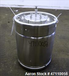 Used- Bolz Rutten Sterile Storage Systems Pressure Tank, 13.2 Gallon