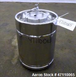 Used- Bolz Rutten Sterile Storage Systems Pressure Tank, 13.2 Gallon