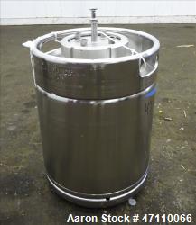 Used- Bolz Rutten Sterile Storage Systems Pressure Tank, 13.2 Gallon