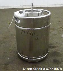 Used- Bolz Rutten Sterile Storage Systems Pressure Tank, 13.2 Gallon