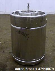 Used- Bolz Rutten Sterile Storage Systems Pressure Tank, 13.2 Gallon