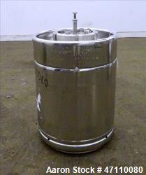 Used- Bolz Rutten Sterile Storage Systems Pressure Tank, 13.2 Gallon