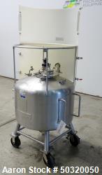 Used- Sharpsville Pressure Mix Tank, 200 Liter, 316L Stainless Steel