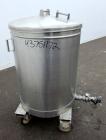 Used Tank, 100 Gallon, 304 Stainless Steel, Vertical.  Approximately 31