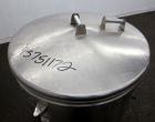Used Tank, 100 Gallon, 304 Stainless Steel, Vertical.  Approximately 31