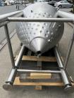 Used-Stainless steel 132 Gallon/500-Liter Jacketed and Agitated Tank