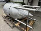 Used-Stainless steel 132 Gallon/500-Liter Jacketed and Agitated Tank
