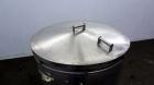 Used- Tank, 200 Gallon, 304 Stainless Steel, Vertical.  Approximately 38