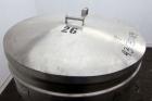 Used Tank, 200 Gallon, 304 Stainless Steel, Vertical.  Approximately 38