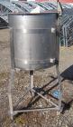 Used- Alsop Tank, 30 gallon, stainless steel, vertical. 21