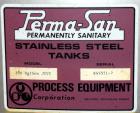 Used Perma-San Jacketed Tank, 350 Gallon