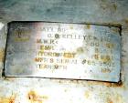 Used Used: O.G. Kelley Co. Pressure Tank, 55 gallon, stainless steel, vertical. 24