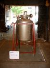 Used-Used: O.G. Kelley Co. Pressure Tank, 55 gallon, stainless steel, vertical. 24