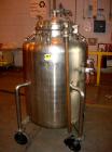 Used-Used: Walker Stainless Pressure Tank, 150 gallon, 316 L stainless steel, vertical. 34