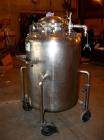 Used Used: Walker Stainless Pressure Tank, 150 gallon, 316 L stainless steel, vertical. 34