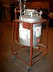 Used-Used: O.G. Kelley Co. Pressure Tank, 55 gallon, stainless steel, vertical. 24