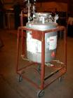 Used Used: O.G. Kelley Co. Pressure Tank, 55 gallon, stainless steel, vertical. 24